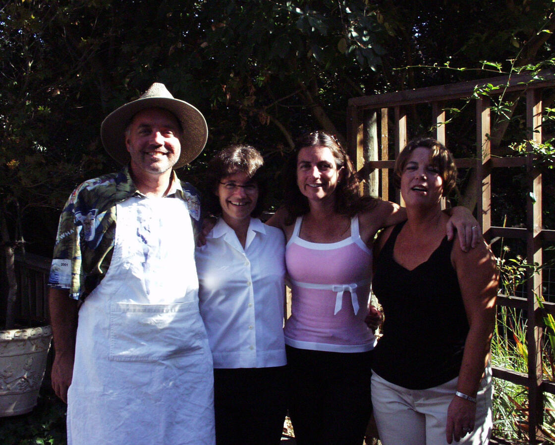 All four-Buzz-Pauline-Linda-Sandra