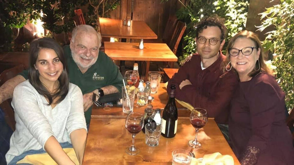 Dinner with Sharon, Ian, Erin
