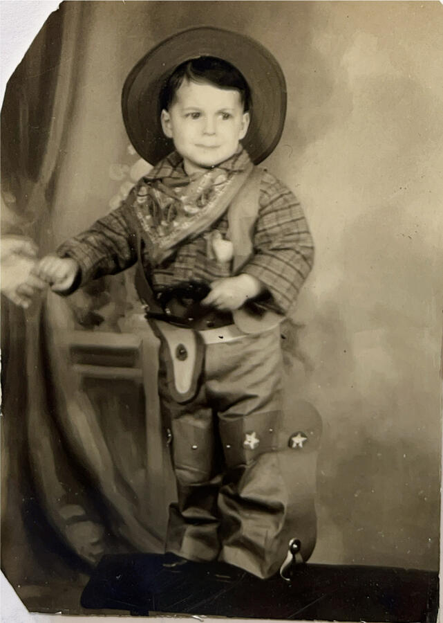 Young cowboyed