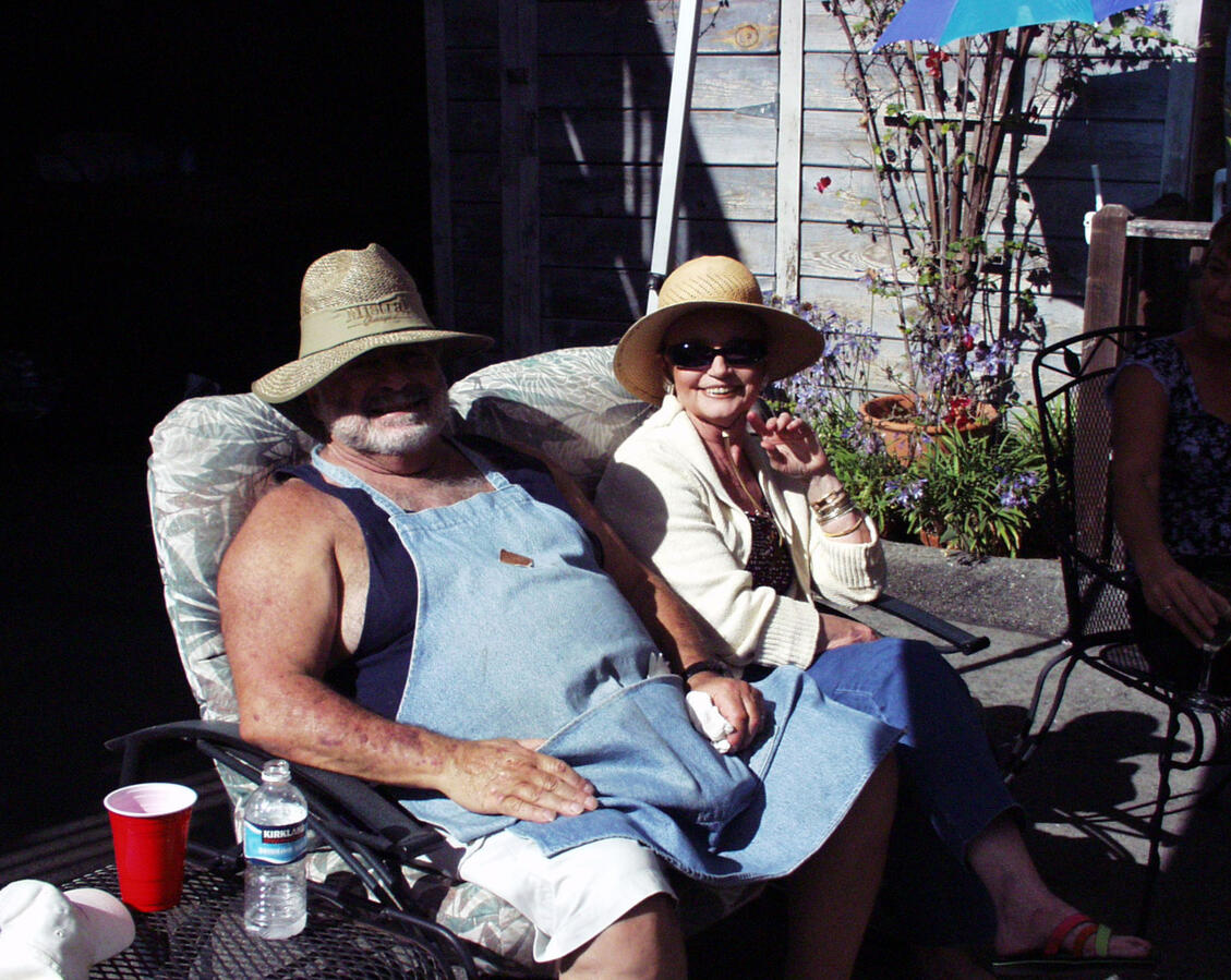 Marty & Shirlene BBQ 2004